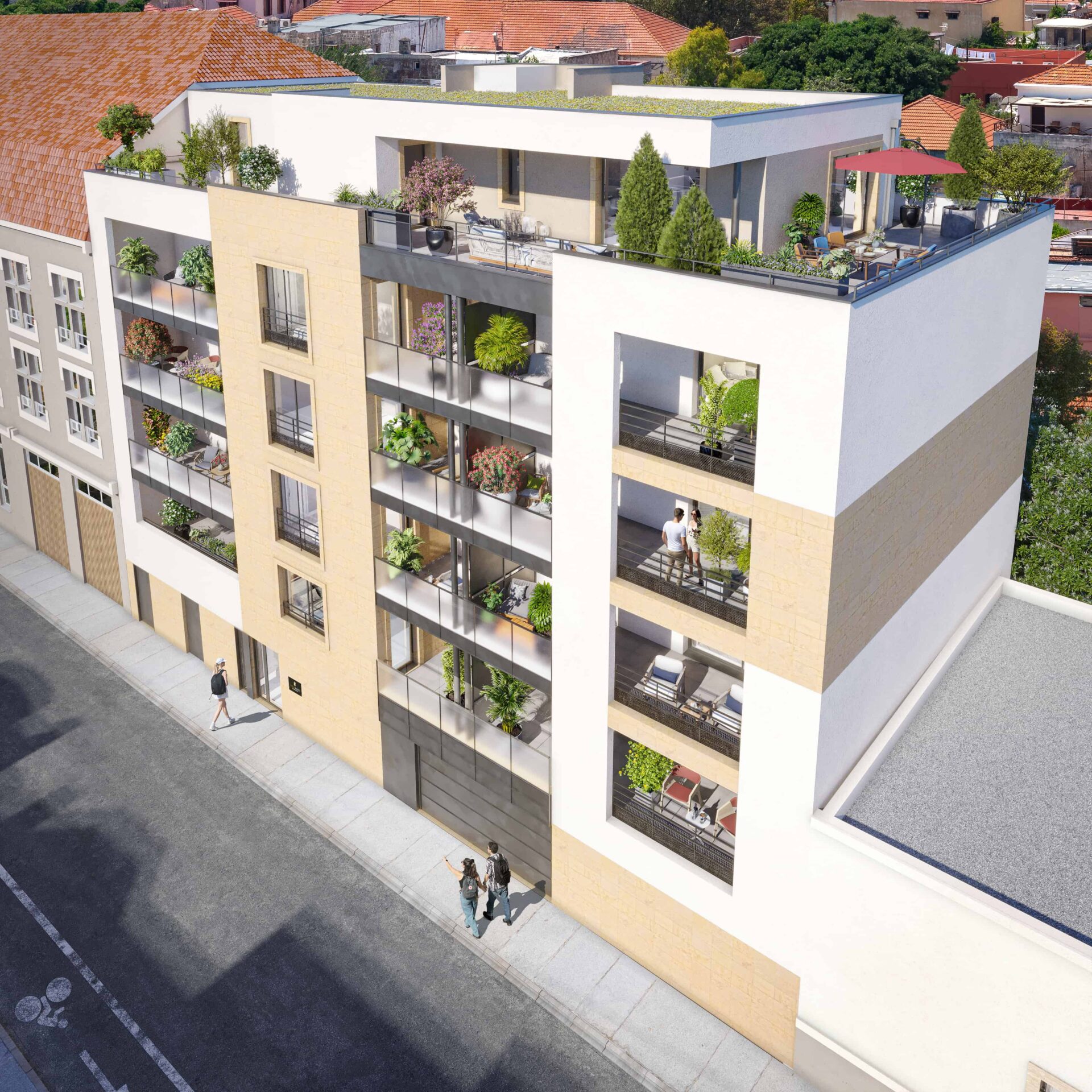 Villa 8 Asfeld - Programme immobilier - Metz - Vue aérienne